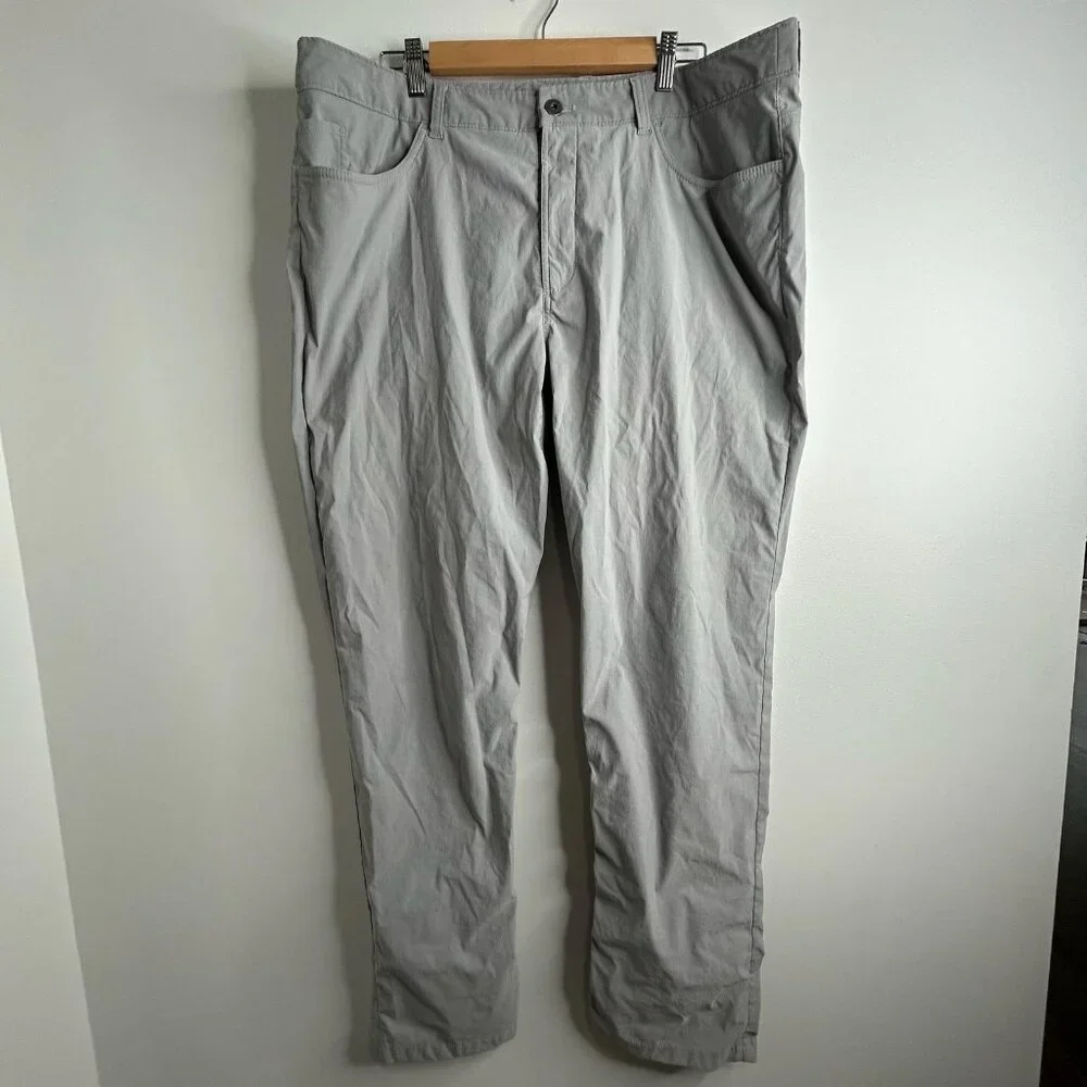 The North Face Hiking Pants Mens 40 Gray Stretch Lightweight‎ Outdoor Travel